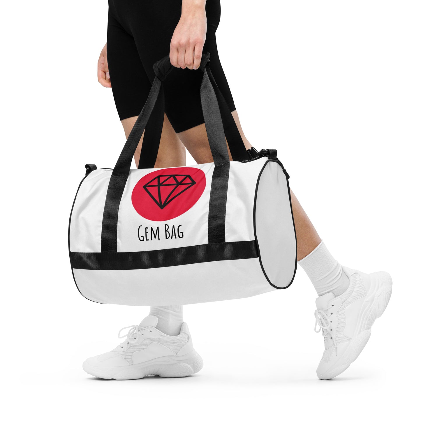 All-over print gym bag